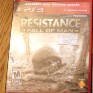 RESISTANCE PS3 GAME